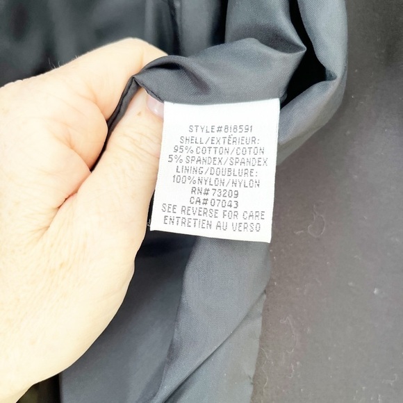 Marvin Richards Black Cotton Tench with White Stitching - Picture 9 of 10